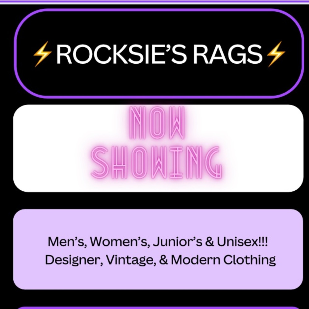 FUN FASHION 4 ALL!! WELCOME TO ROCKSIE’S RAGS!!